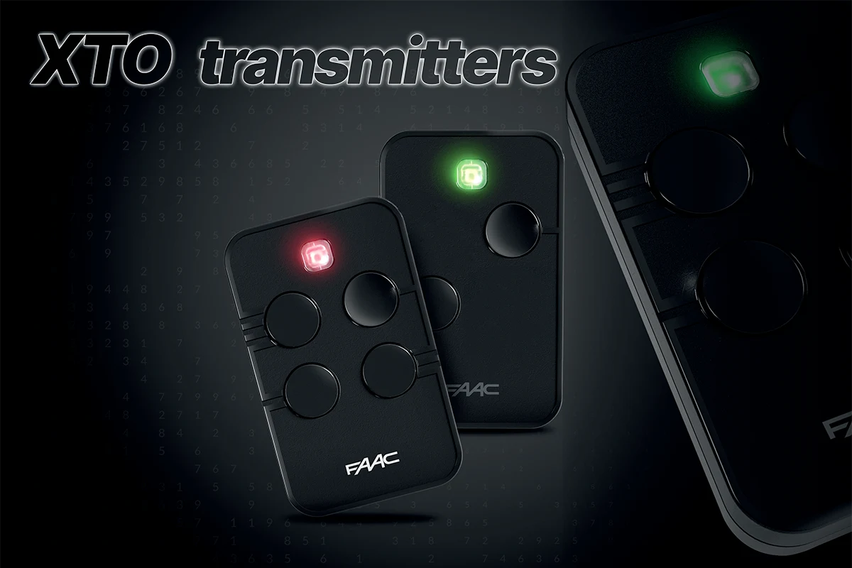 FAAC представляет новое поколение брелоков XTO